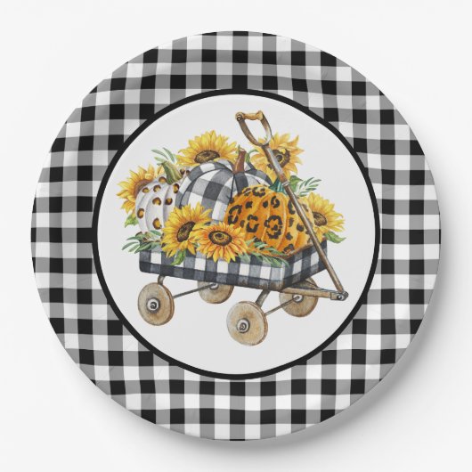 Länder Spielzeugwagen Pappteller (Vorderseite)