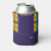 Länder überlagern Karierte Sitte Dosenkühler (Kanne Rückseite)