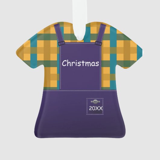 Länder überlagern Karierte Sitte Ornament (Rückseite)