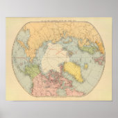 Länder um den Nordpol Poster (Vorne)