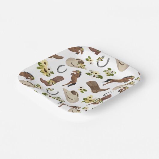 Länder und Teller für Blumenpapiere (Gewinkelt)