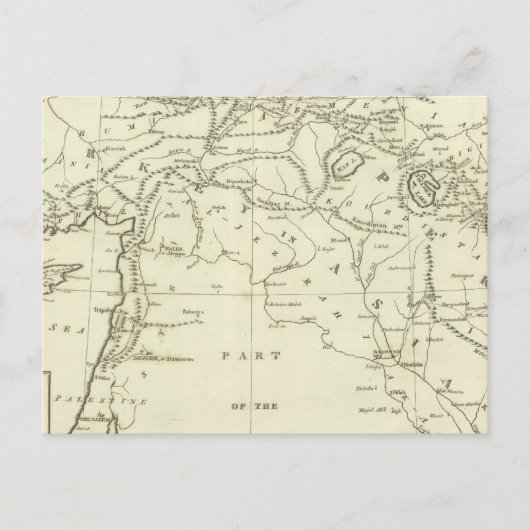 Länder zwischen Shiraz Postkarte (Vorderseite)