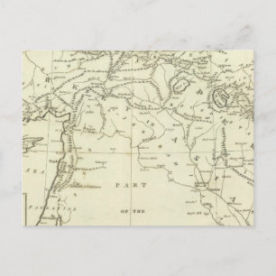 Länder zwischen Shiraz Postkarte