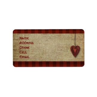 Länderadressen Adressaufkleber