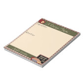 Länderäpfel Rezept Notepad Notizblock (Rotiert)