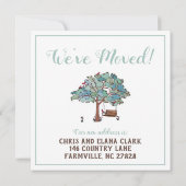 Länderaufstellung und neue Adresse für Rotwild Ankündigung (Rückseite)