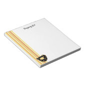 Länderauswahl Notizblock (angewinkelt)