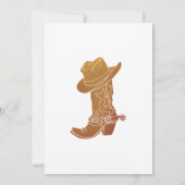 Länderboot und Silhouette Einladung (Rückseite)