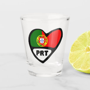 Ländercode Herd, PRT Schnapsglas