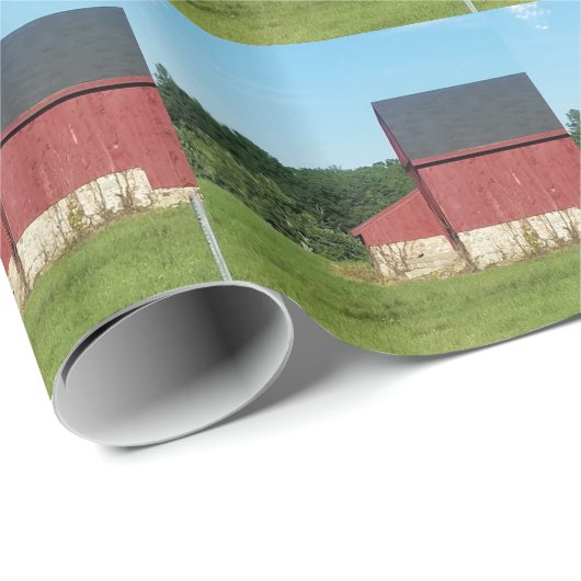 Ländereien Geschenkpapier (Rolleneckpunkt)