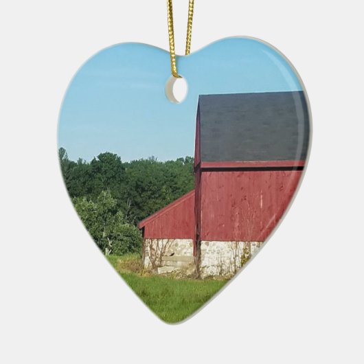 Ländereien Keramik Ornament (Links)