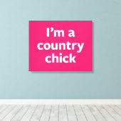 Ländereien Leinwanddruck (Insitu (Holzboden))