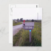 Ländereien Postkarte (Vorne/Hinten)