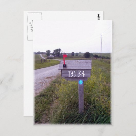 Ländereien Postkarte (Vorne/Hinten)