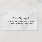 Ländereien Visitenkarte (Rückseite)