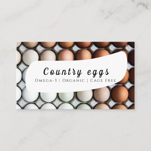 Ländereien Visitenkarte (Vorderseite)