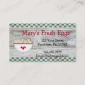 Ländereien-Visitenkarte Visitenkarte (Vorderseite)