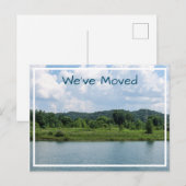 Ländereien Wir haben die Postkarte verschoben (Vorne/Hinten)