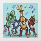 Länderfensterklammer Fensteraufkleber (Blatt)