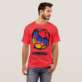 Länderflagge Armenien T-Shirt (Vorne ganz)