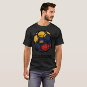 Länderflagge Ecuador T-Shirt (Vorne ganz)