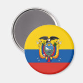 Länderflagge Ecuadors lange Magnet (Vorderseite/Rückseite)