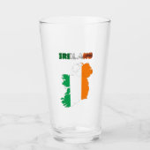 Länderflagge Glas (Vorderseite)