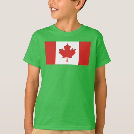 Länderflagge Kanada T-Shirt (Vorderseite)