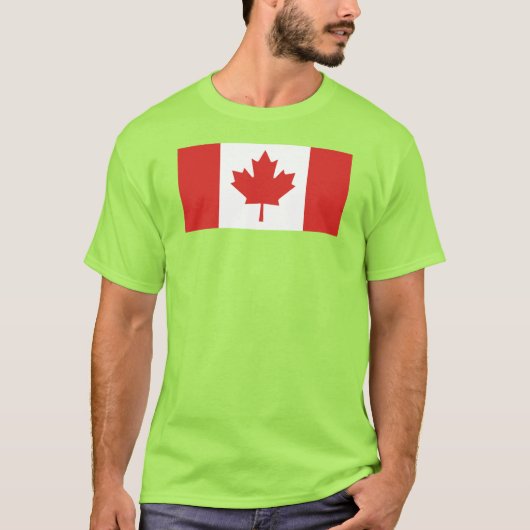 Länderflagge Kanada T-Shirt (Vorderseite)