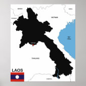 Länderflagge Poster (Vorne)