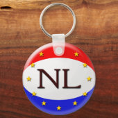 Länderflagge Schlüsselanhänger (Vorderseite)