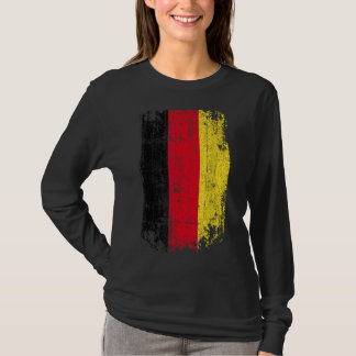 Länderflagge Souvenir Grunge Flag Deutschland T-Shirt