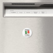 Länderflagge Vintag Italien Magnet (In Situ (Geschirrspüler))