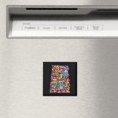 Länderflaggen Magnet (In Situ (Geschirrspüler))