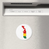 Länderflaggenkarte Magnet (In Situ (Geschirrspüler))