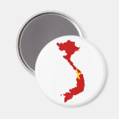 Länderflaggenkarte vietnam magnet (Vorderseite/Rückseite)