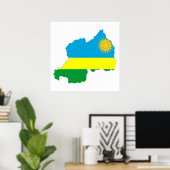 Länderflaggensymbol Poster (Heimbüro)