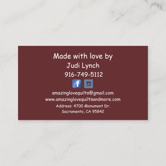 Länderhäuser nach Maß Visitenkarte (Rückseite)