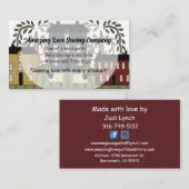 Länderhäuser nach Maß Visitenkarte (Vorne/Hinten)