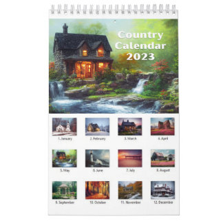 Länderkalender 2023 Mauerkalender Kalender