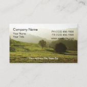 Länderkarte Visitenkarte (Vorderseite)