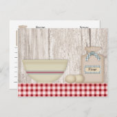 Länderkennung Postkarte (Vorne/Hinten)