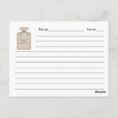 Länderkennung Postkarte (Rückseite)