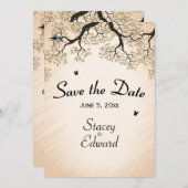 Länderkennzahl Save the Date (Vorne/Hinten)