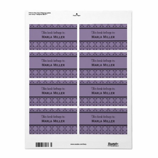 Länderkennzeichen für Buchzeichen (Vorne)