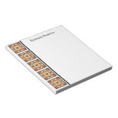 Länderkiche - Grenznotiz Pad Notizblock (angewinkelt)