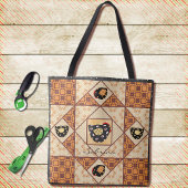 Länderkichen Quilt-Block Tasche