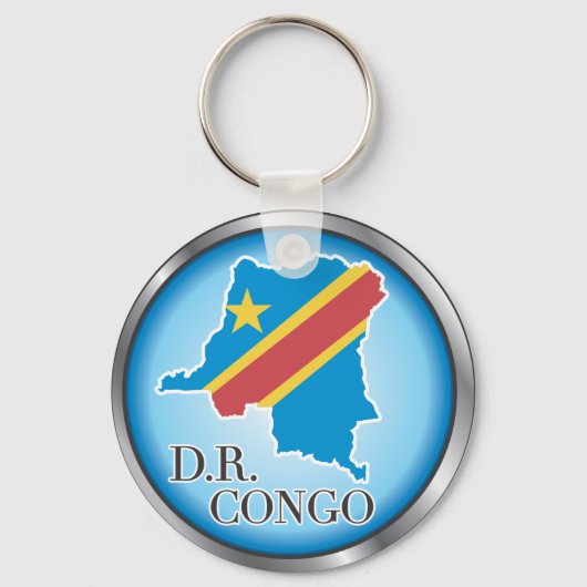 Länderknöpfe in Afrika Schlüsselanhänger (Vorderseite)