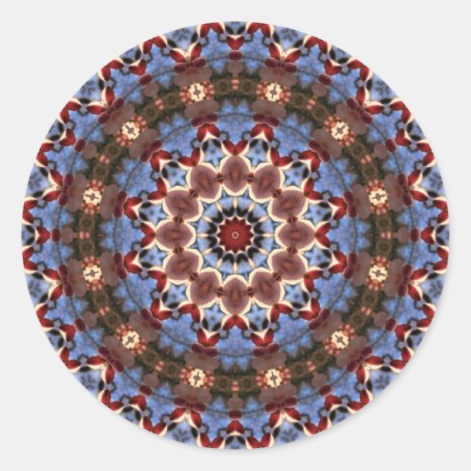 Länderkreisaufkleber Runder Aufkleber (Vorderseite)