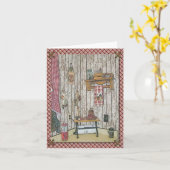 Länderküchenkarte Karte (Gelbe Blume)